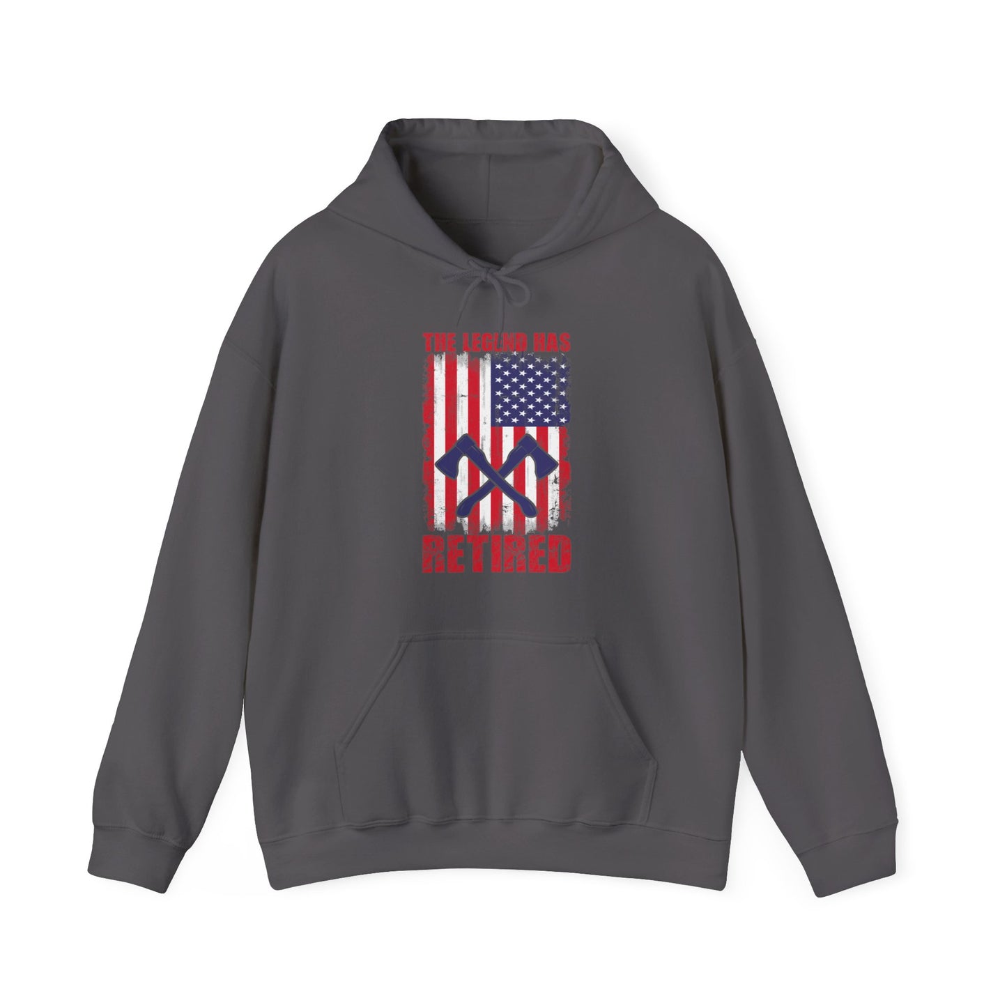 The Legend Has Retired Firefighter Hoodie