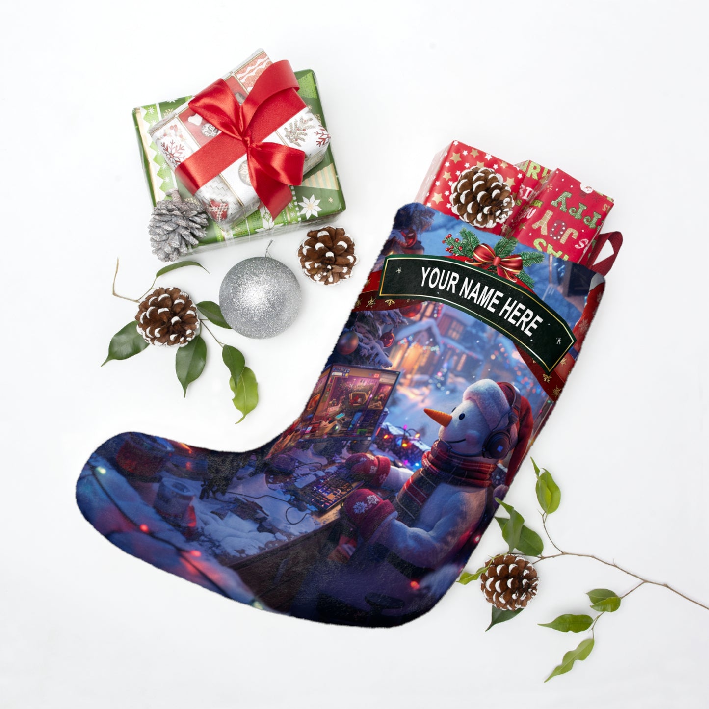 Christmas Dispatcher Stocking