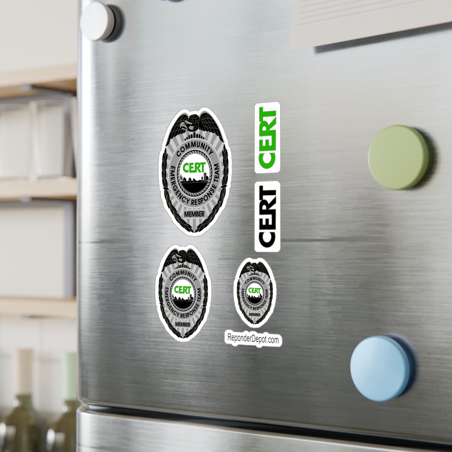 CERT Badge Decal Set