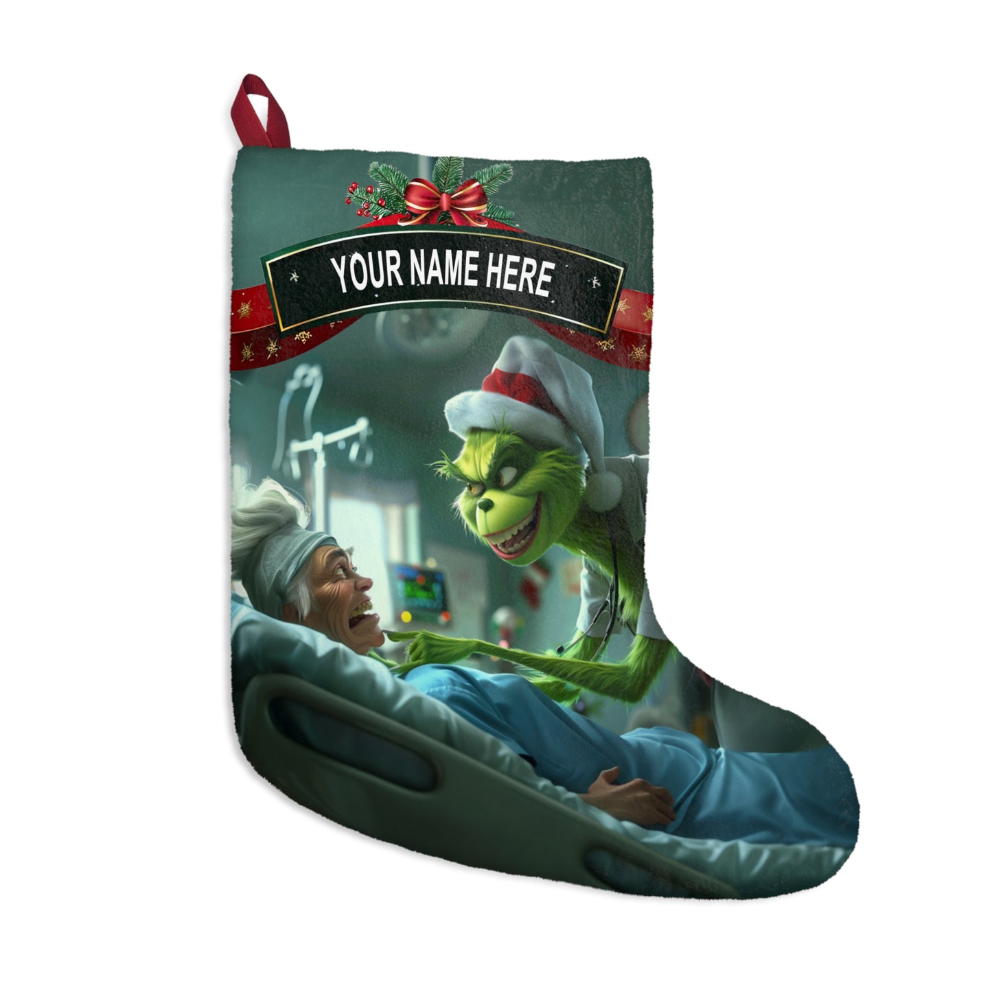 Scary Nurse Stocking