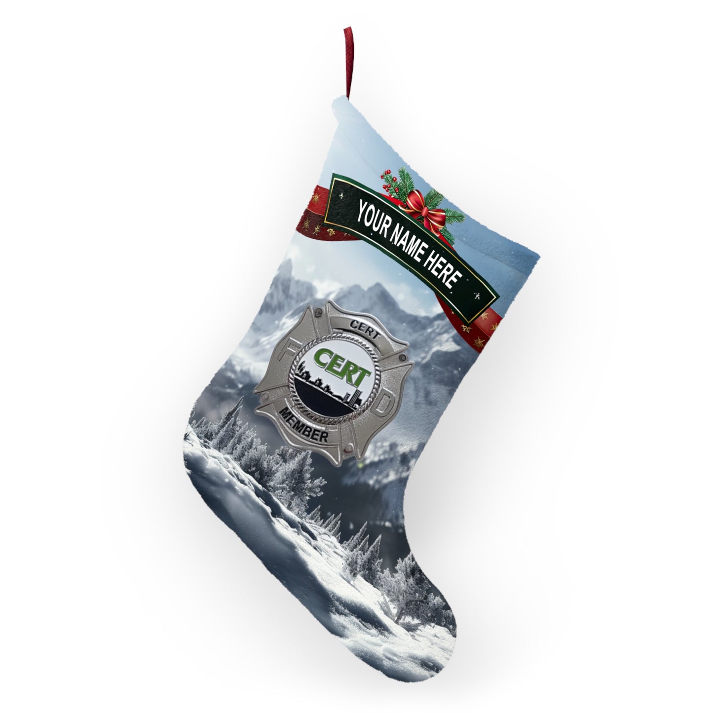 CERT FD Badge Scne Stocking