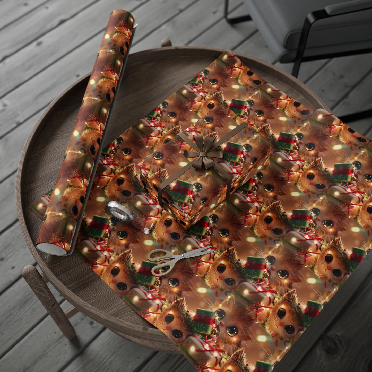 Cats & Christmas Wrapping Paper