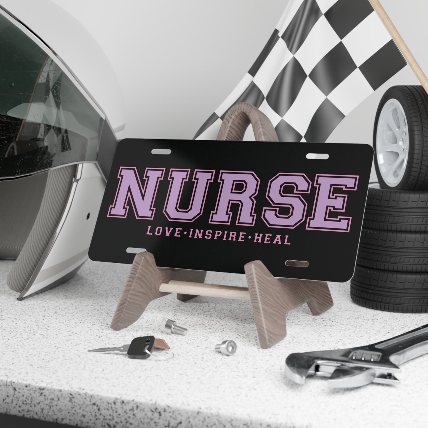 Nurse License Plate