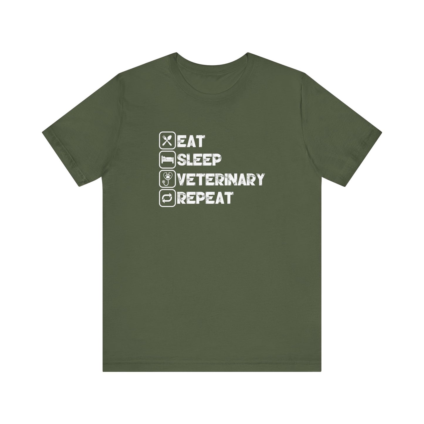 Eat, Sleep, Veterinary, Repeat T-Shirt