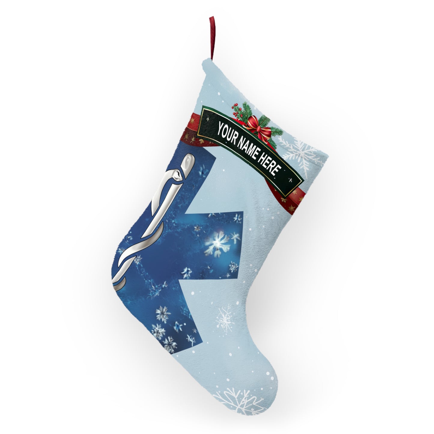 Star of Life Winter Stocking