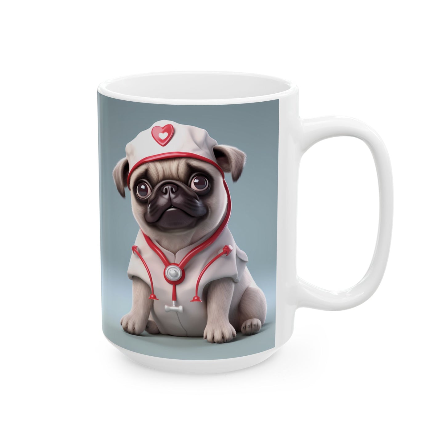 Nurse Pug Mug