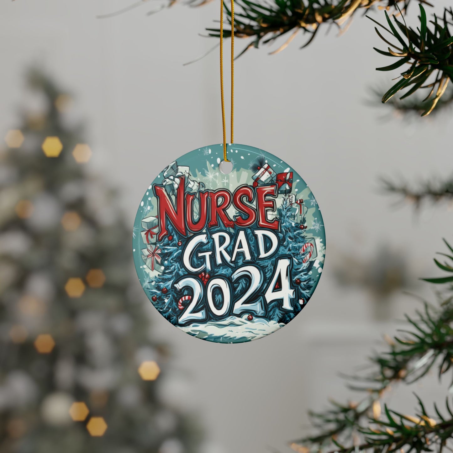 Nurse Grad 2024 Ornament