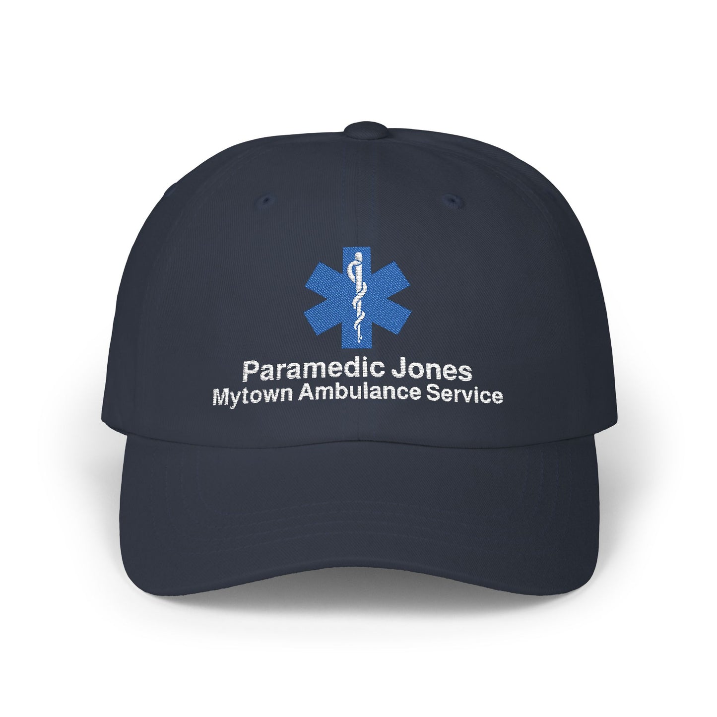 Custom Star of Life Baseball Cap