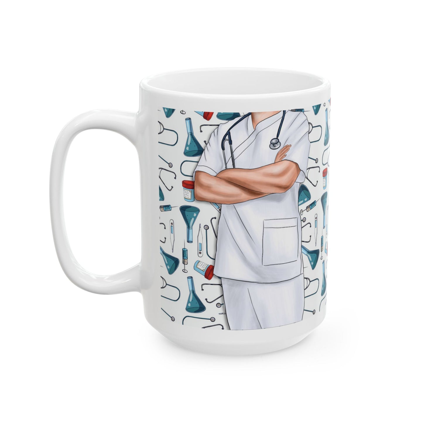 Custom Mug - White Scrubs