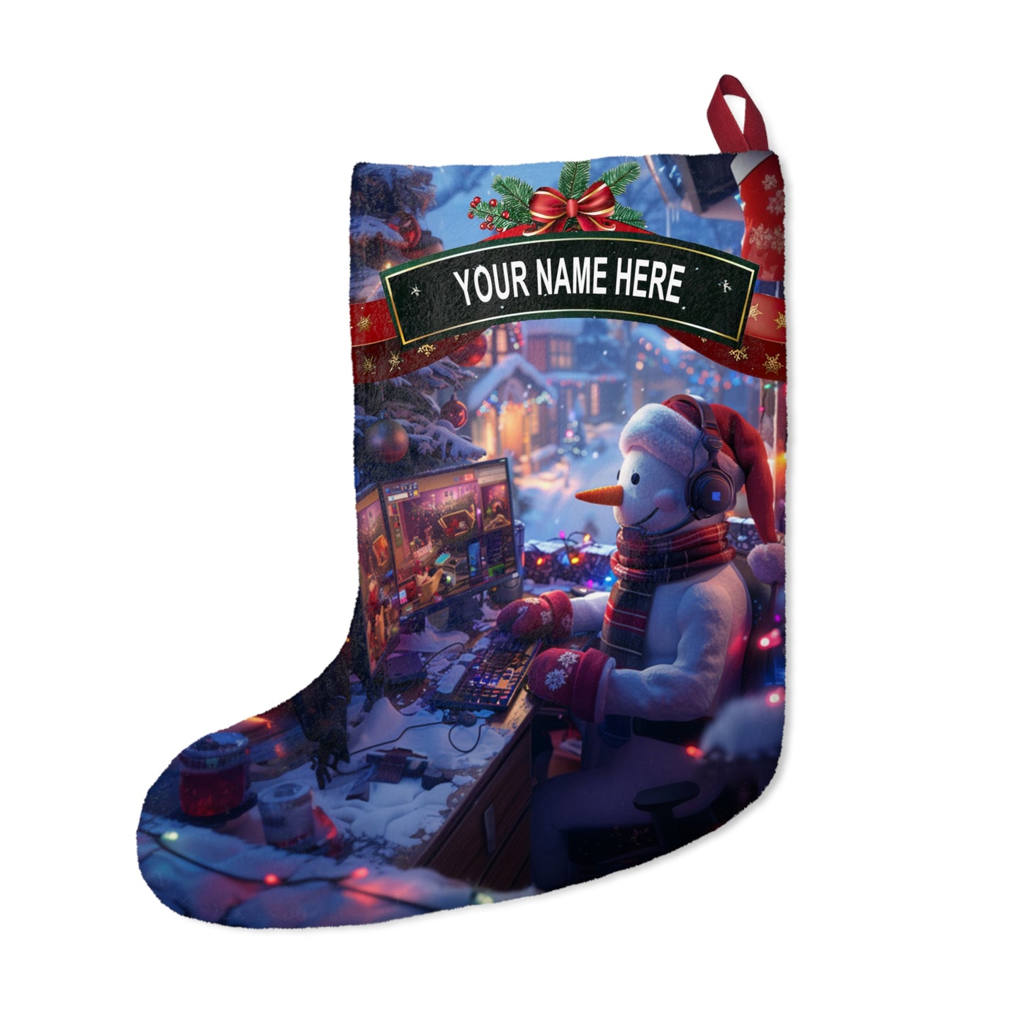 Christmas Dispatcher Stocking