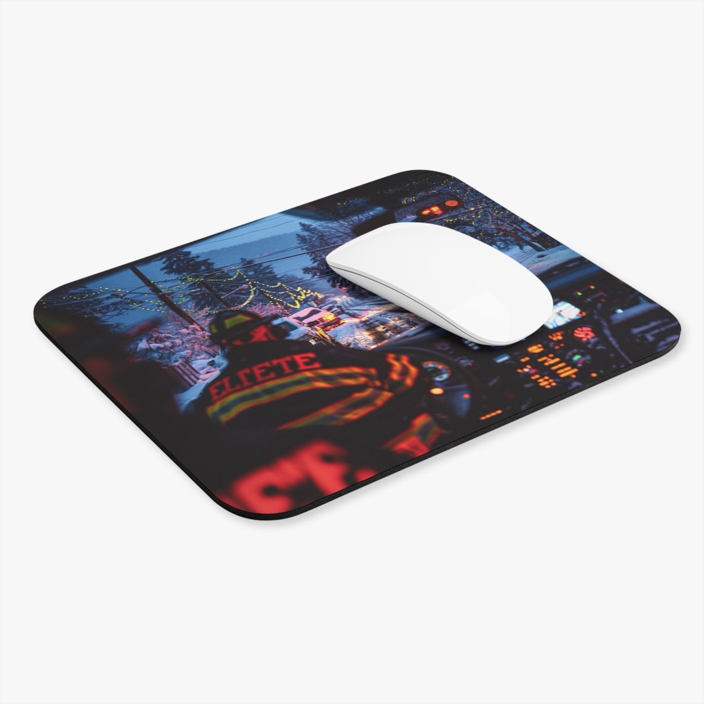 Fire Response Mouse Pad