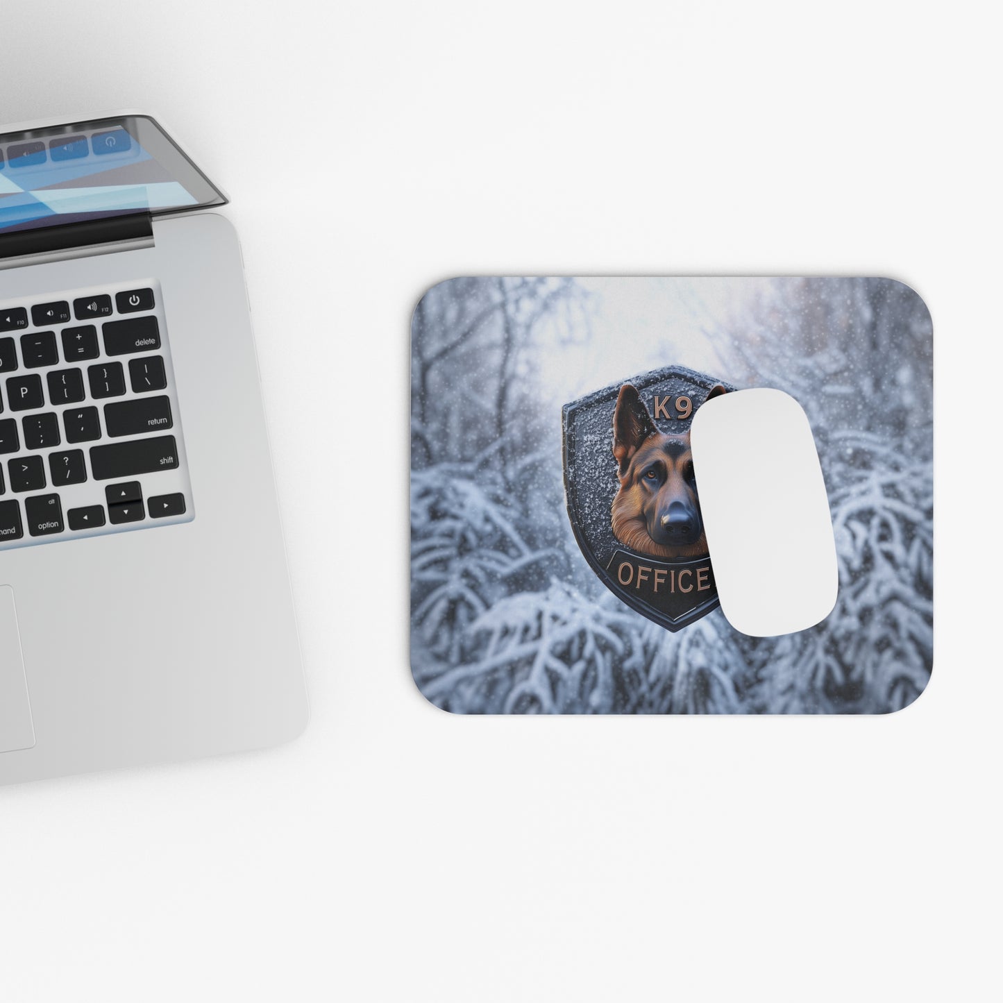 K9 Officer Mouse Pad
