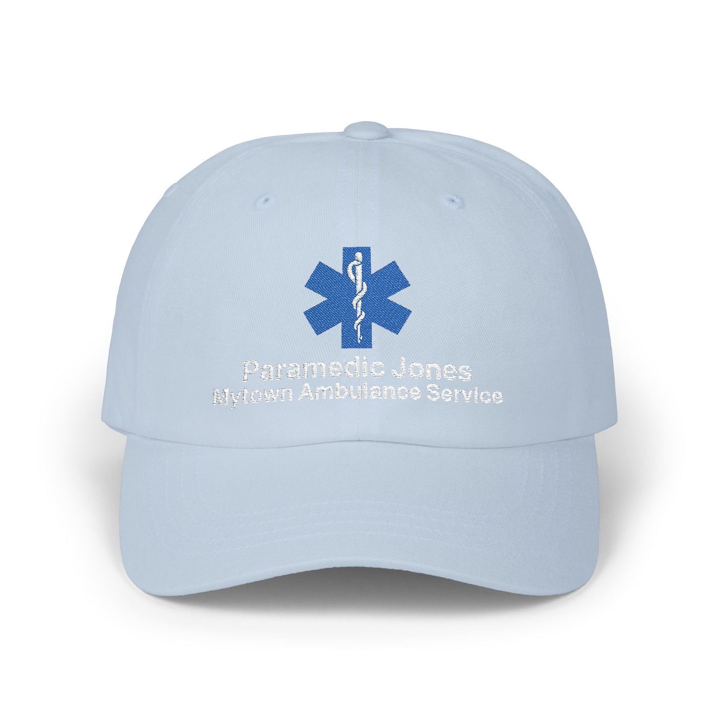 Custom Star of Life Baseball Cap