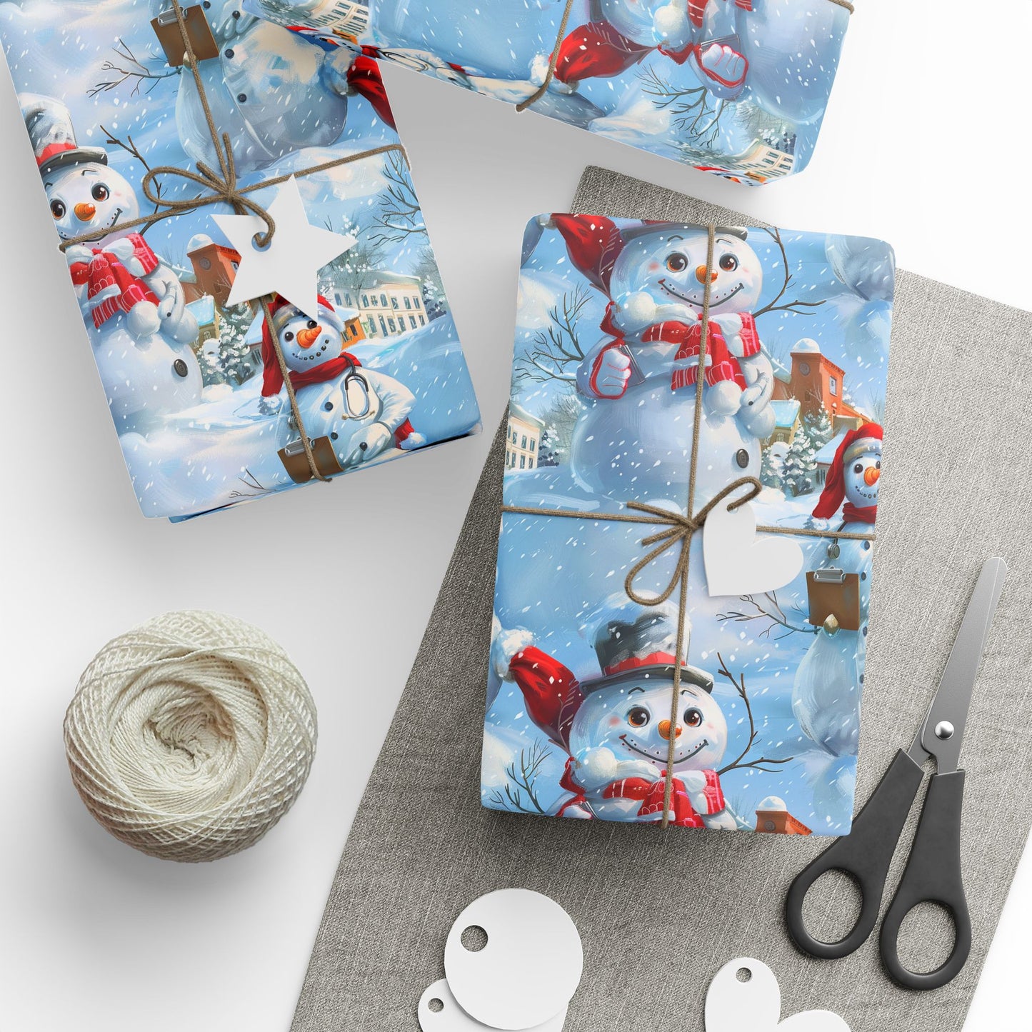 Dr. Frosty Wrapping Paper