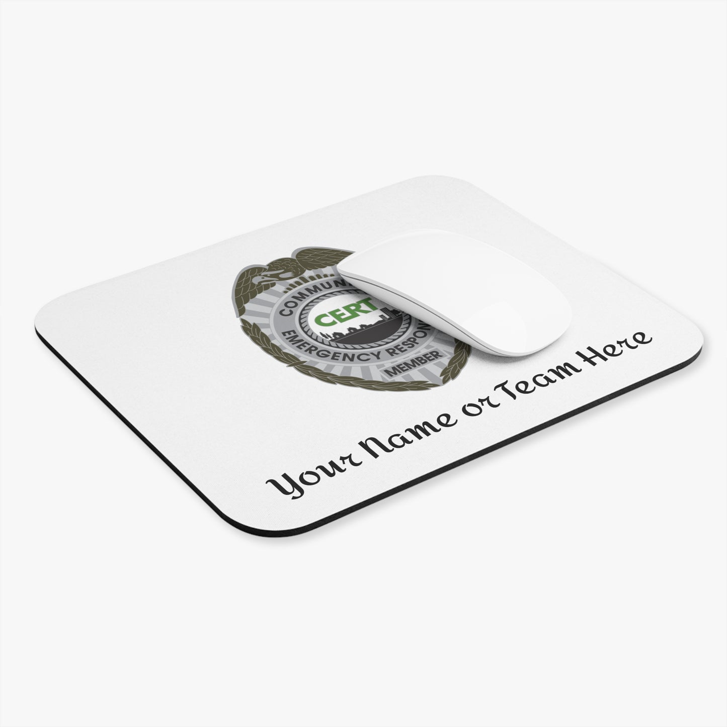 CERT Badge Custom Mouse Pad