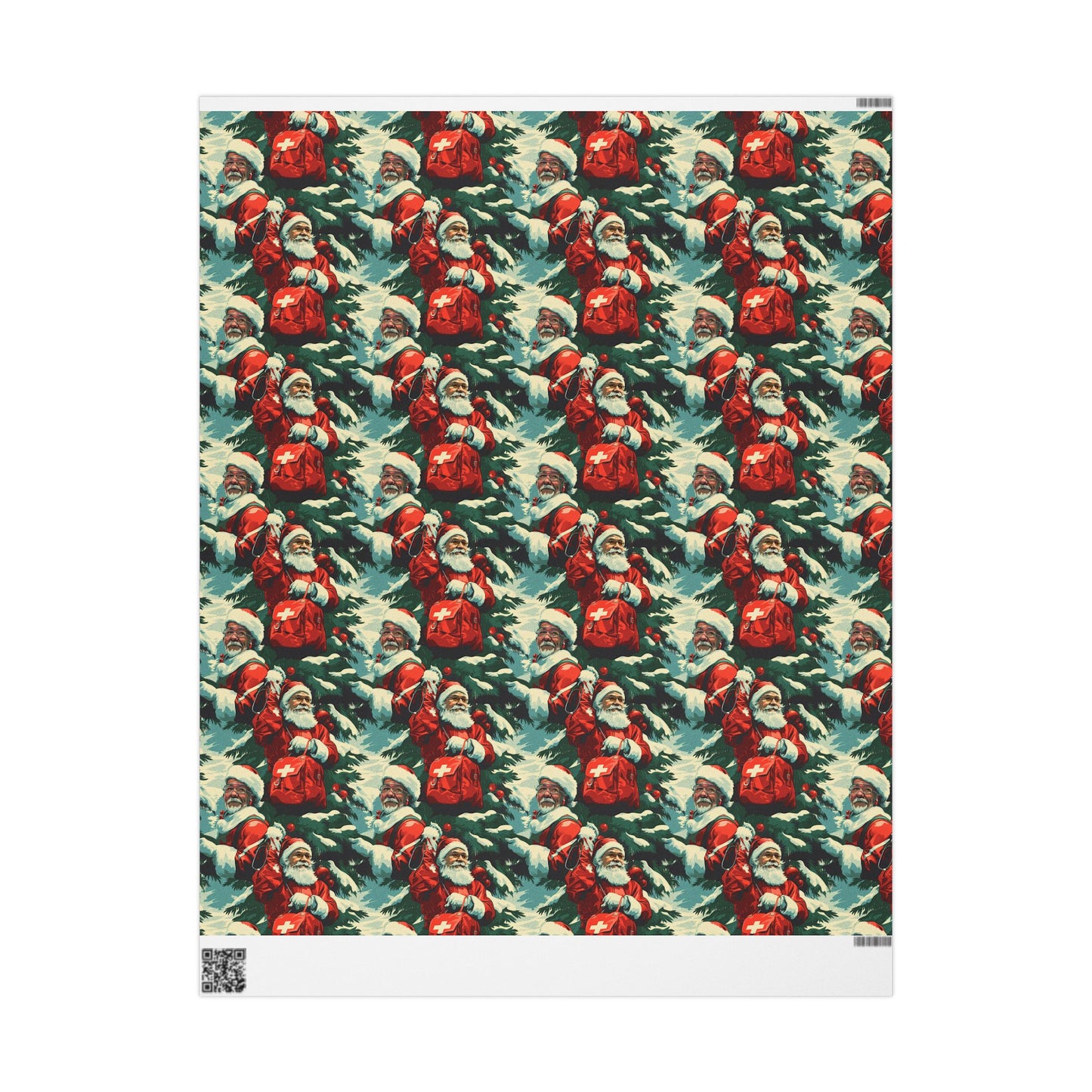Doctor Santa Wrapping Paper