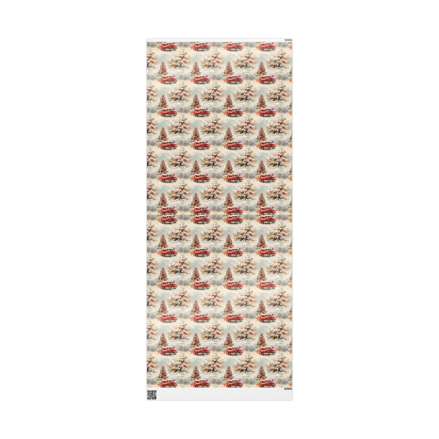 Fire Engines Wrapping Paper