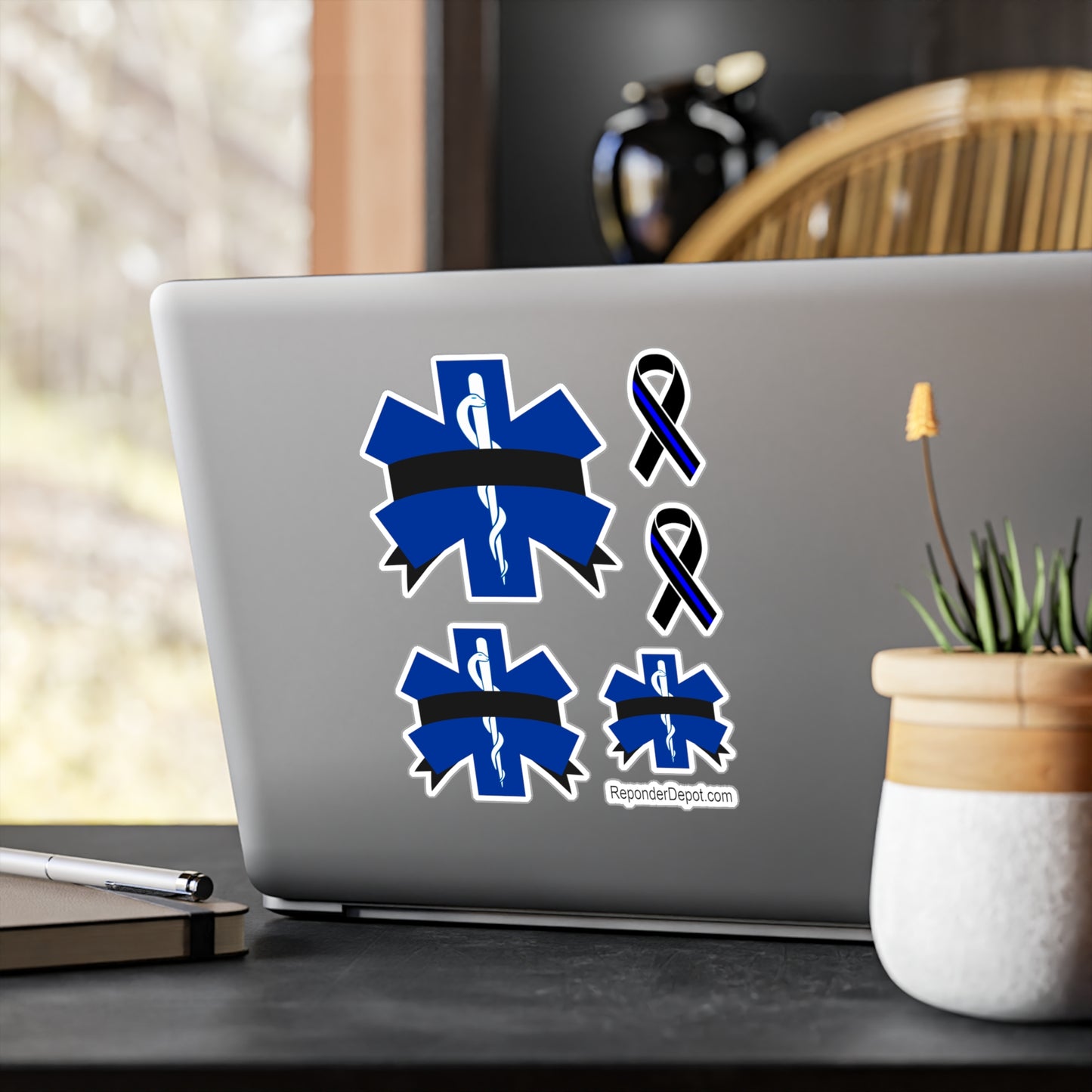 SOL Black Ribbon Decal Set