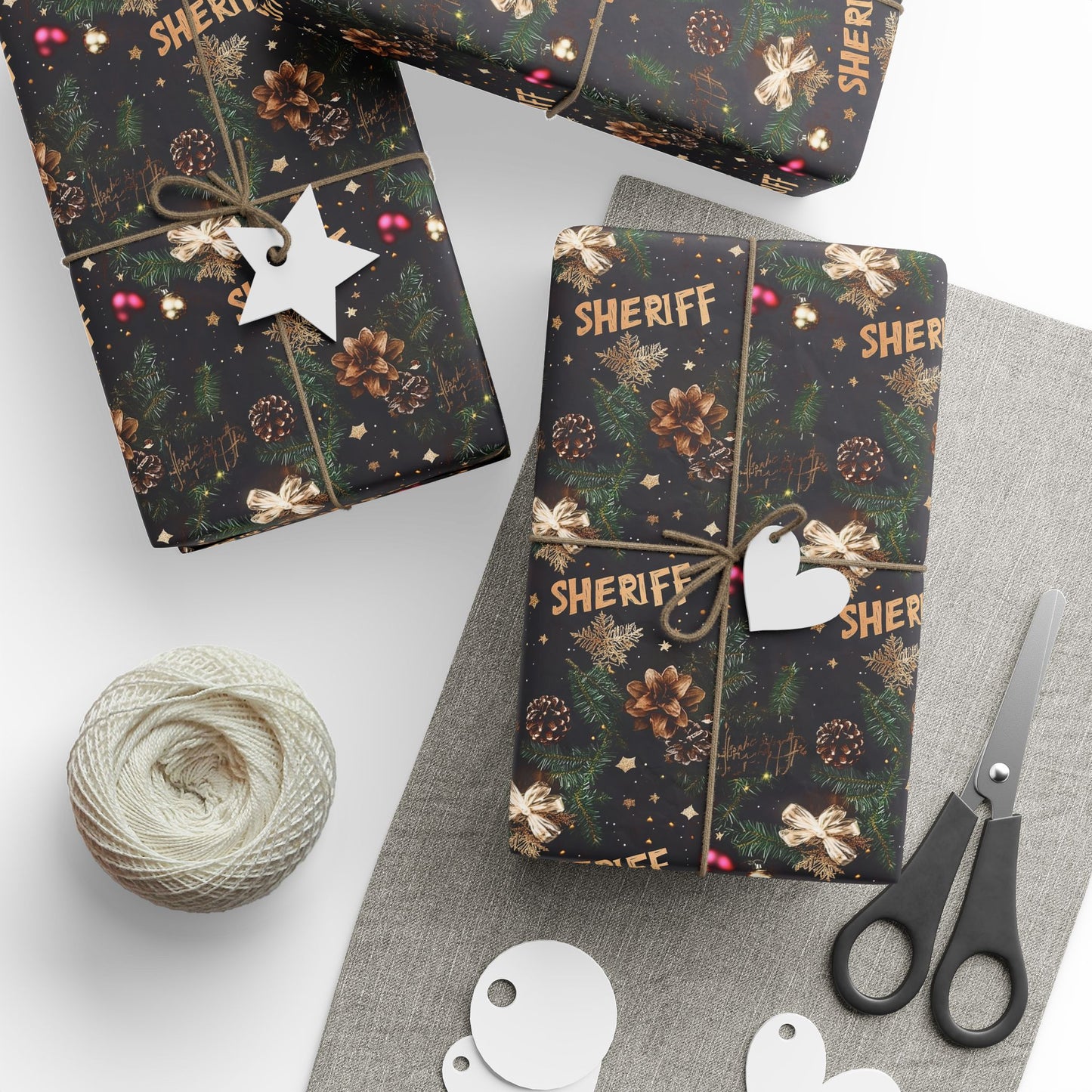 Sheriff Wrapping Paper