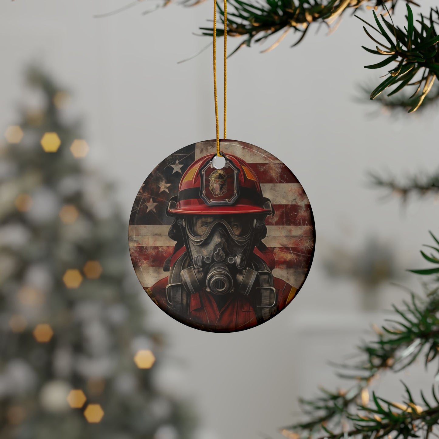 Firefighter Pride Ornament