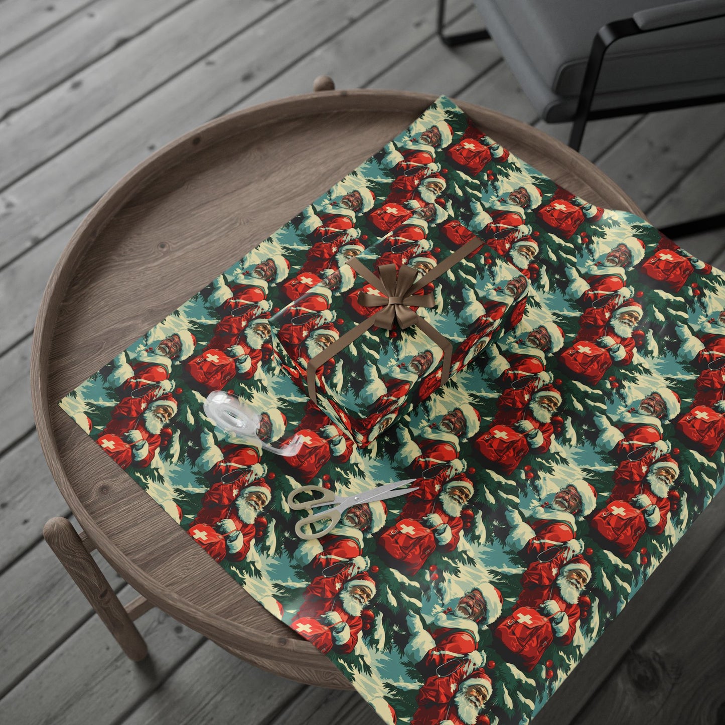 Doctor Santa Wrapping Paper