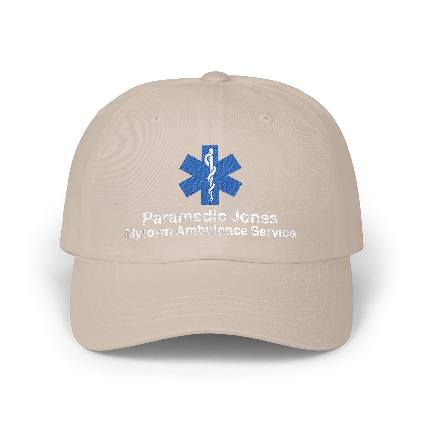 Custom Star of Life Baseball Cap