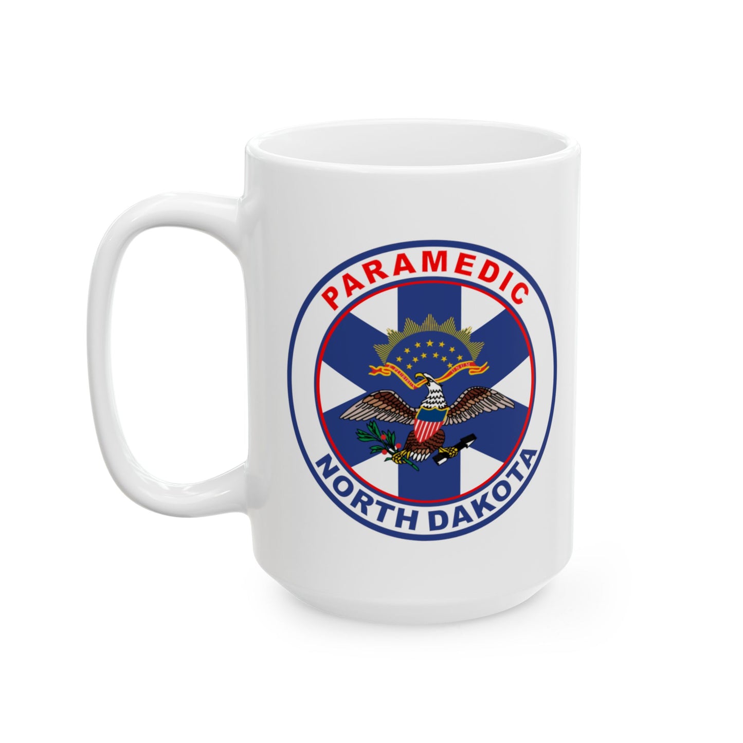 North Dakota Paramedic Patch Mug