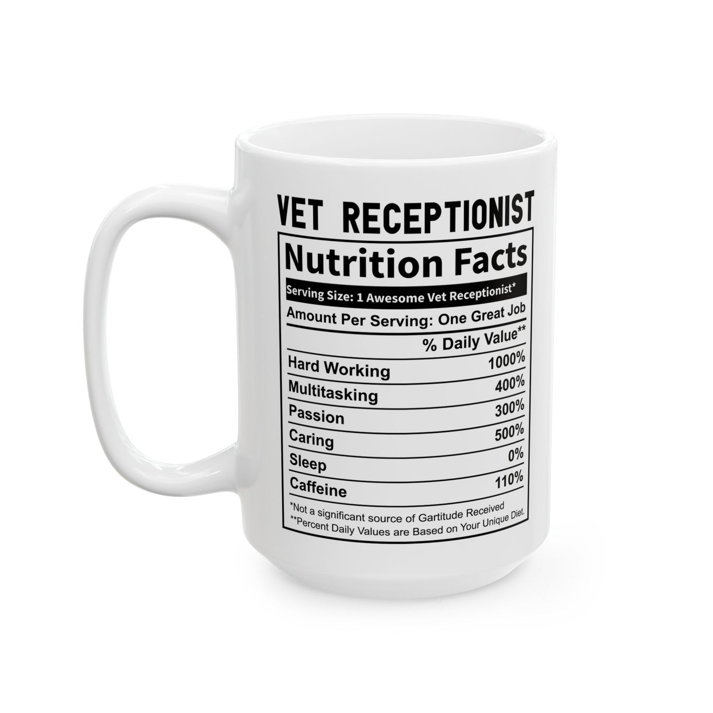 Vet Receptionist Mug