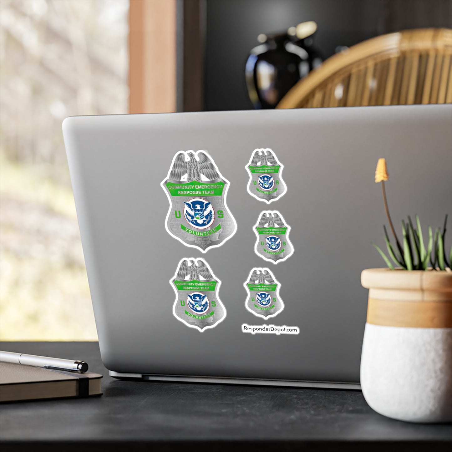 CERT Badge Decal Set