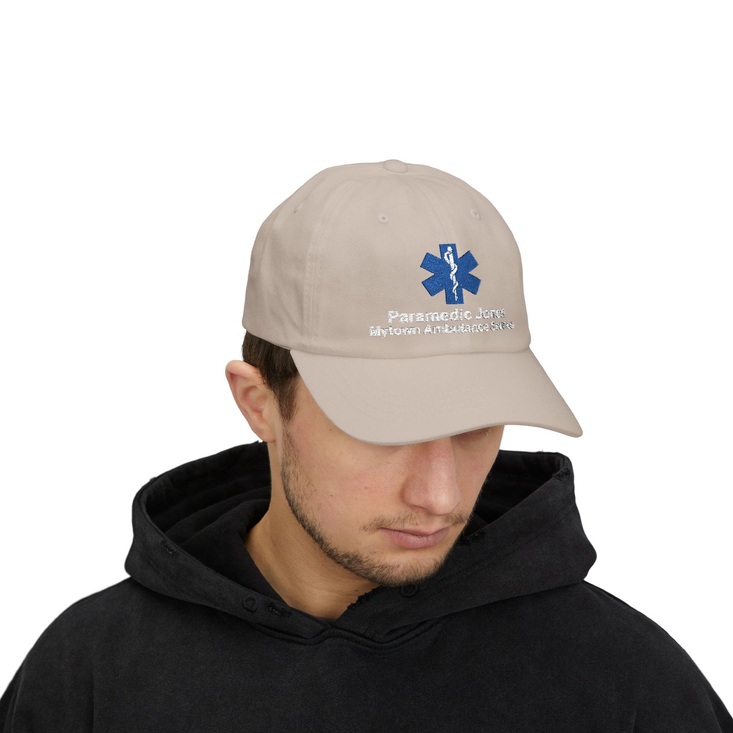 Custom Star of Life Baseball Cap