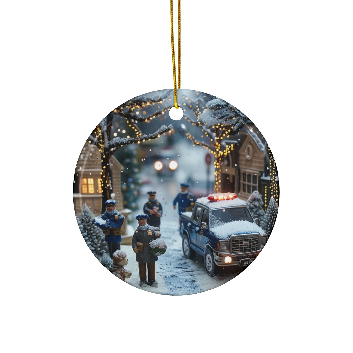 On Patrol Ornament