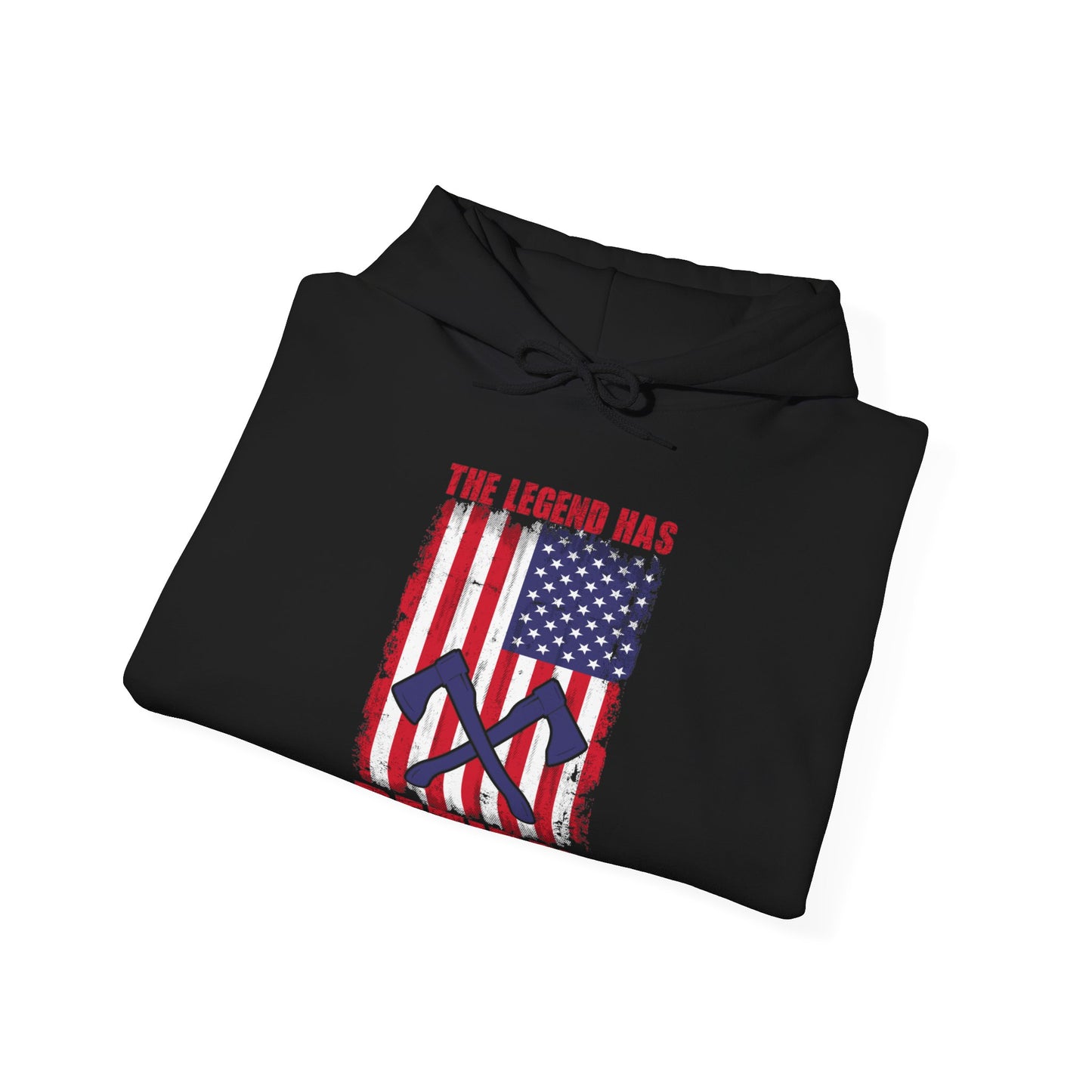 The Legend Has Retired Firefighter Hoodie