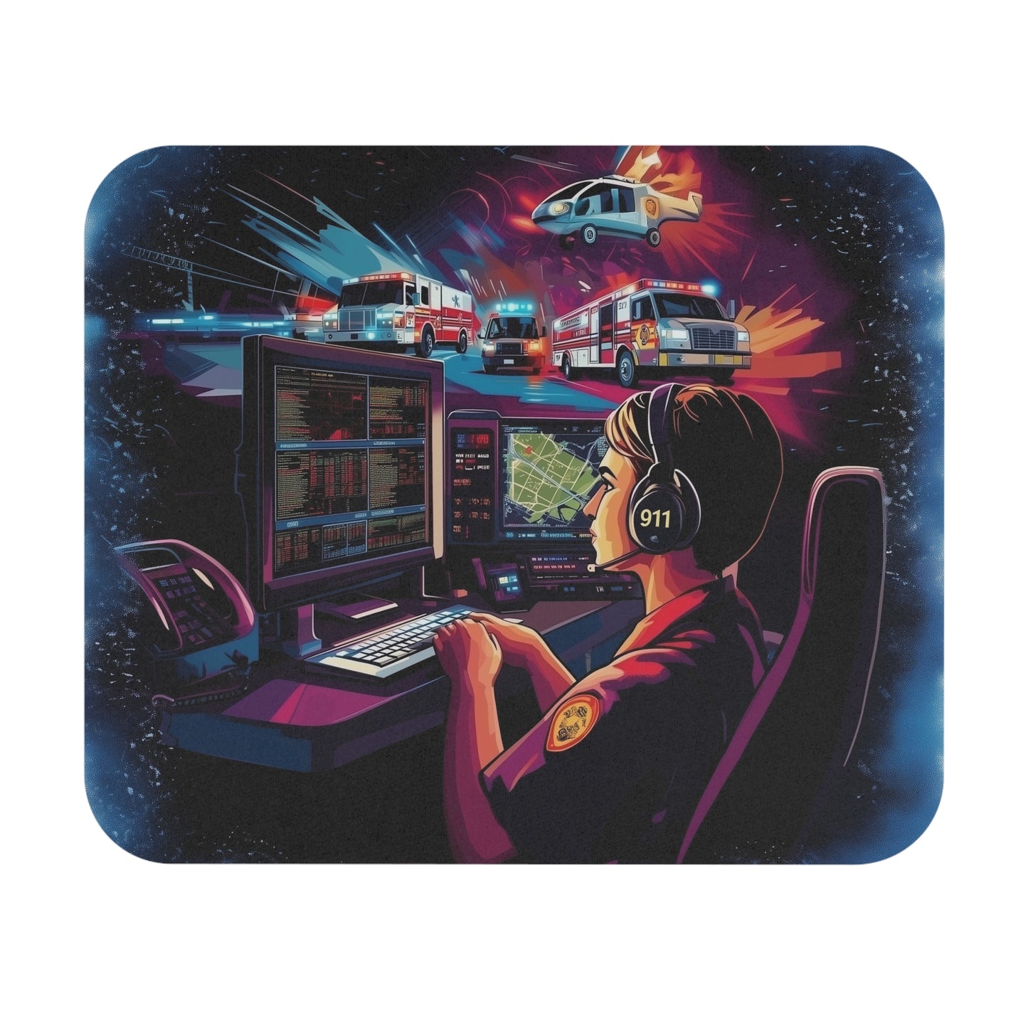 Dispatcher Mouse Pad