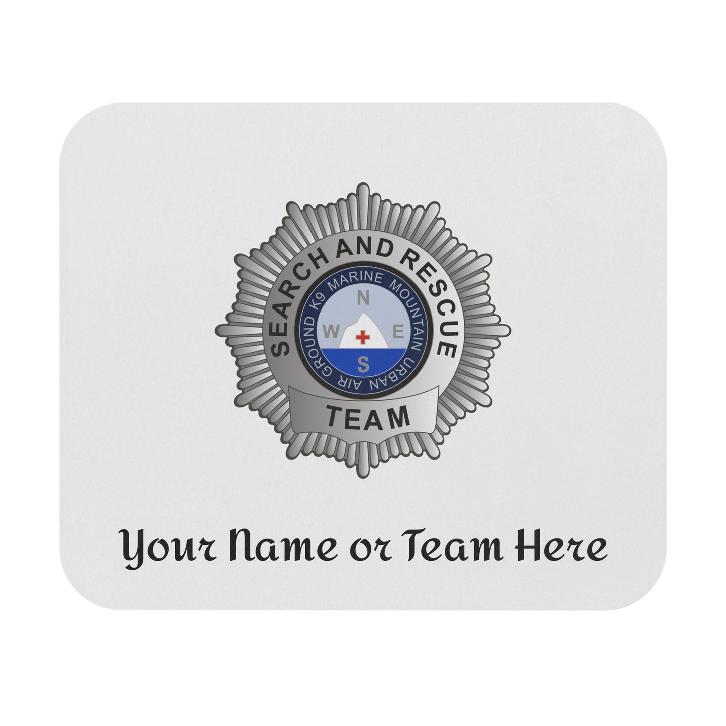 SAR Badge Custom Mouse Pad
