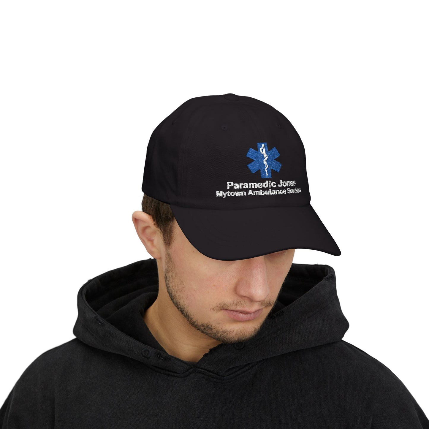Custom Star of Life Baseball Cap