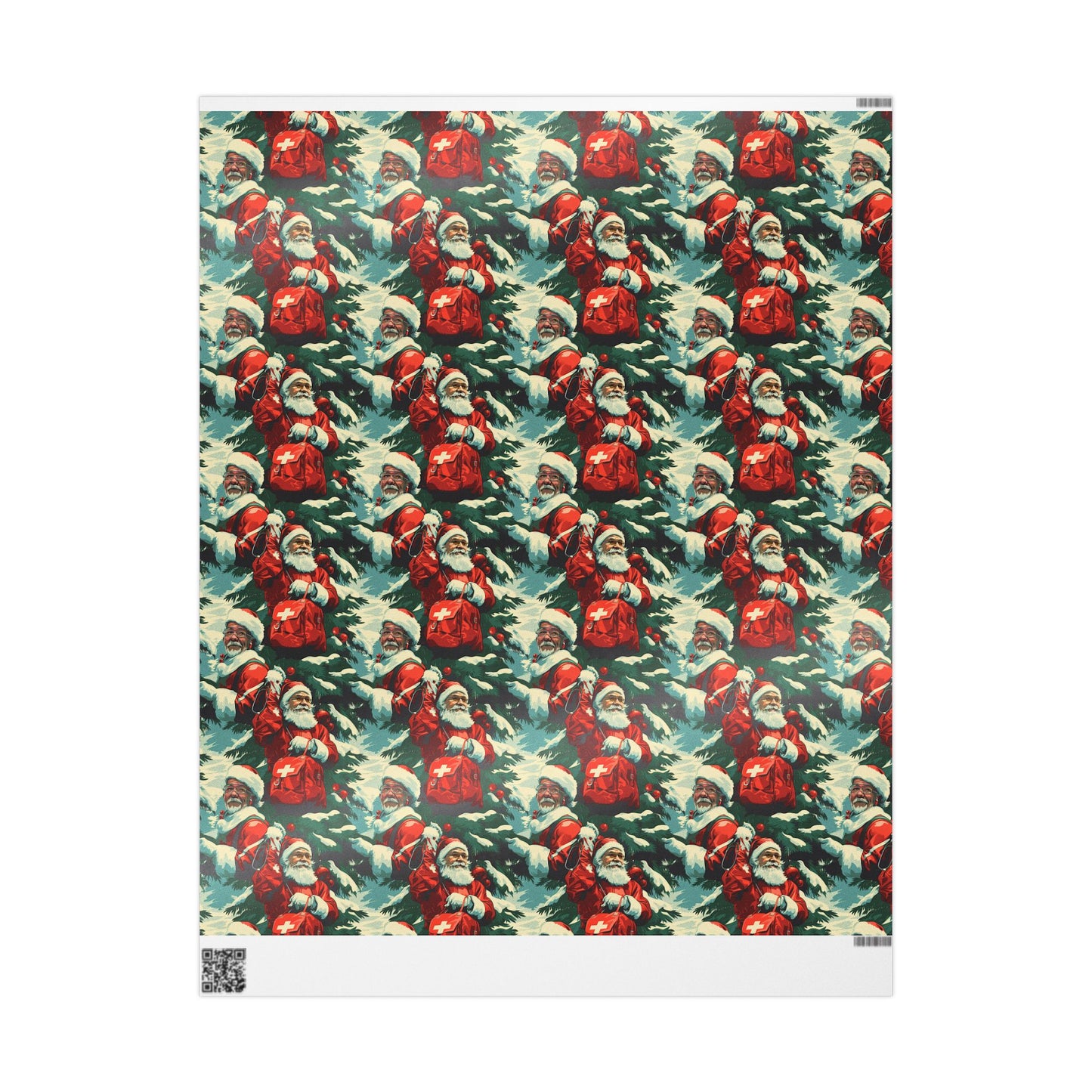 Doctor Santa Wrapping Paper