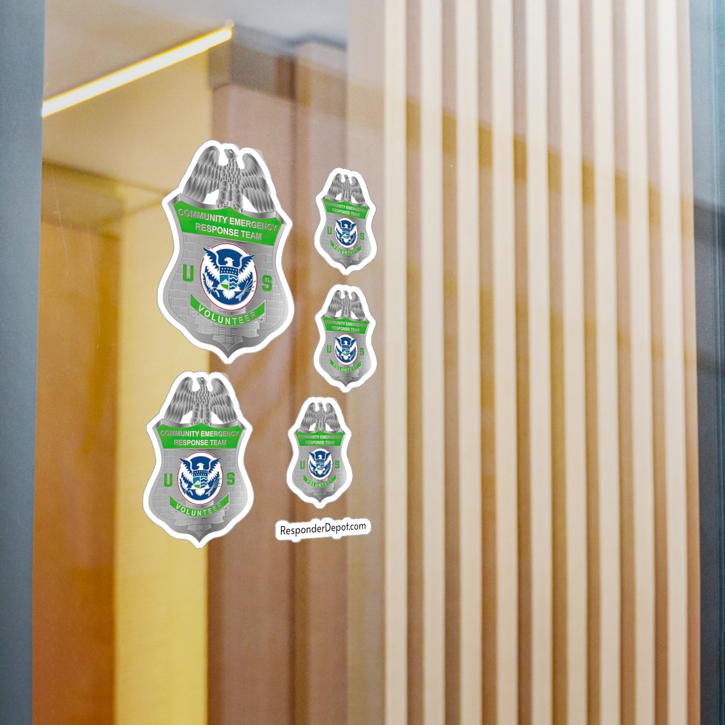 CERT Badge Decal Set