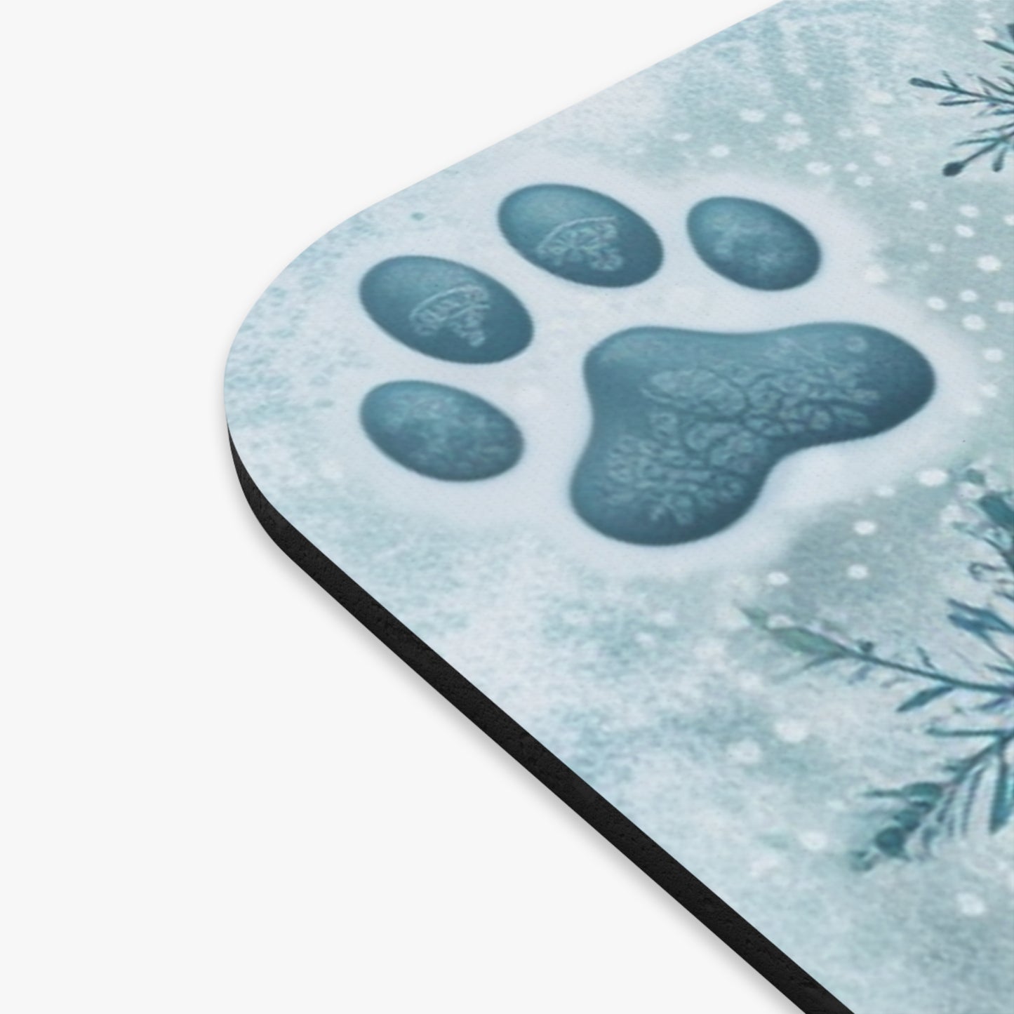 Paws & Flakes Mouse Pad