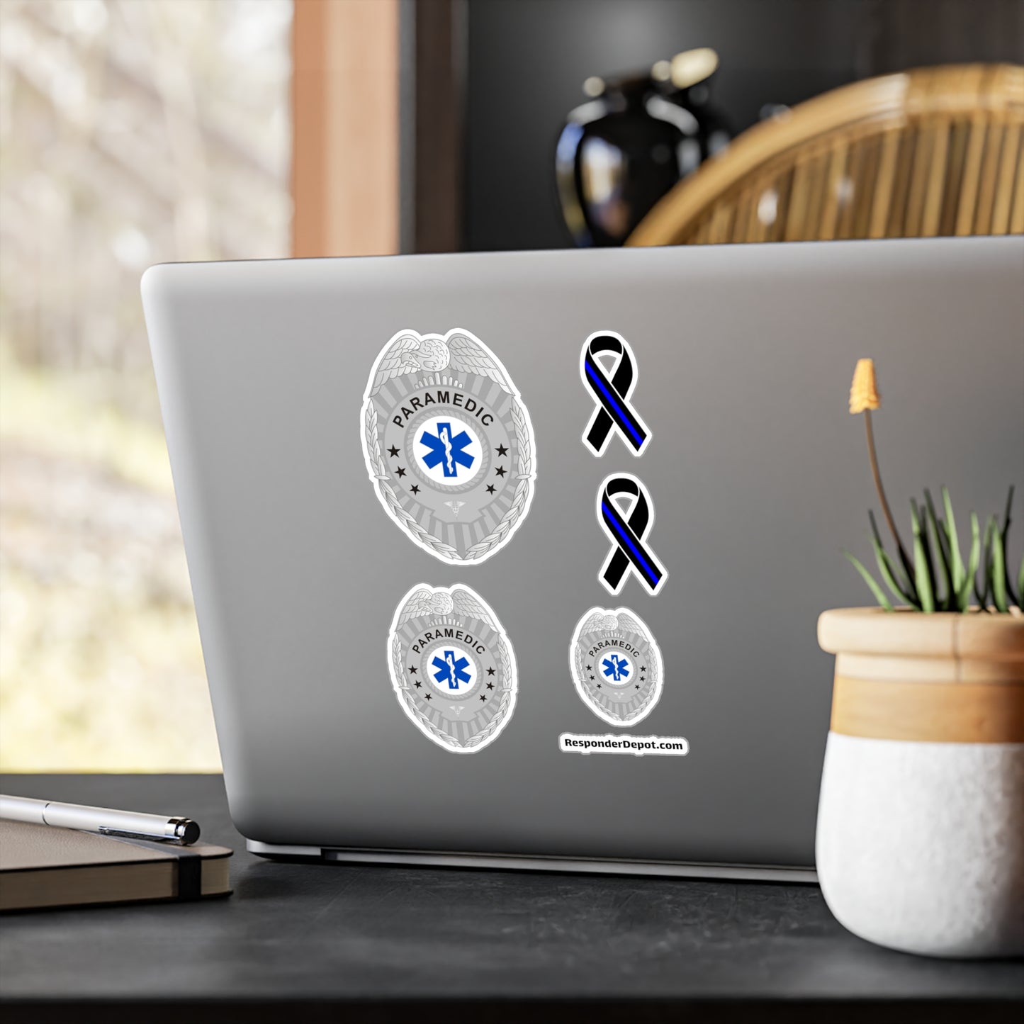 EMT Badge Decal Set