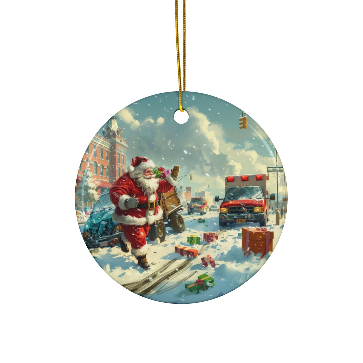Santa On Scene