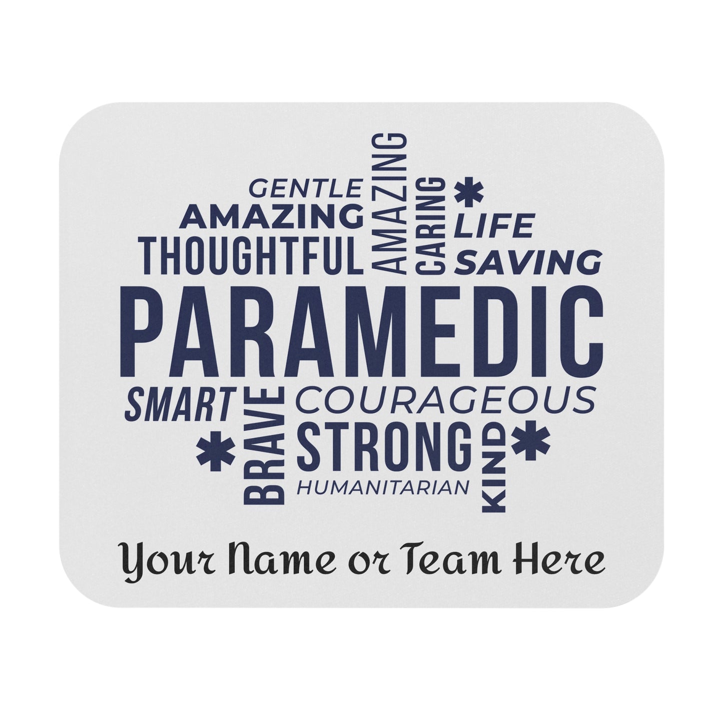 Paramedic Custom Mouse Pad