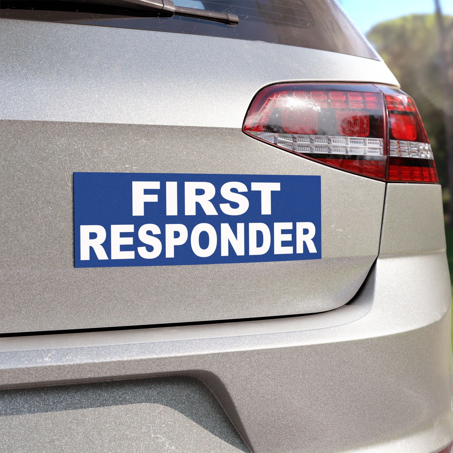First Responder Car Magnet