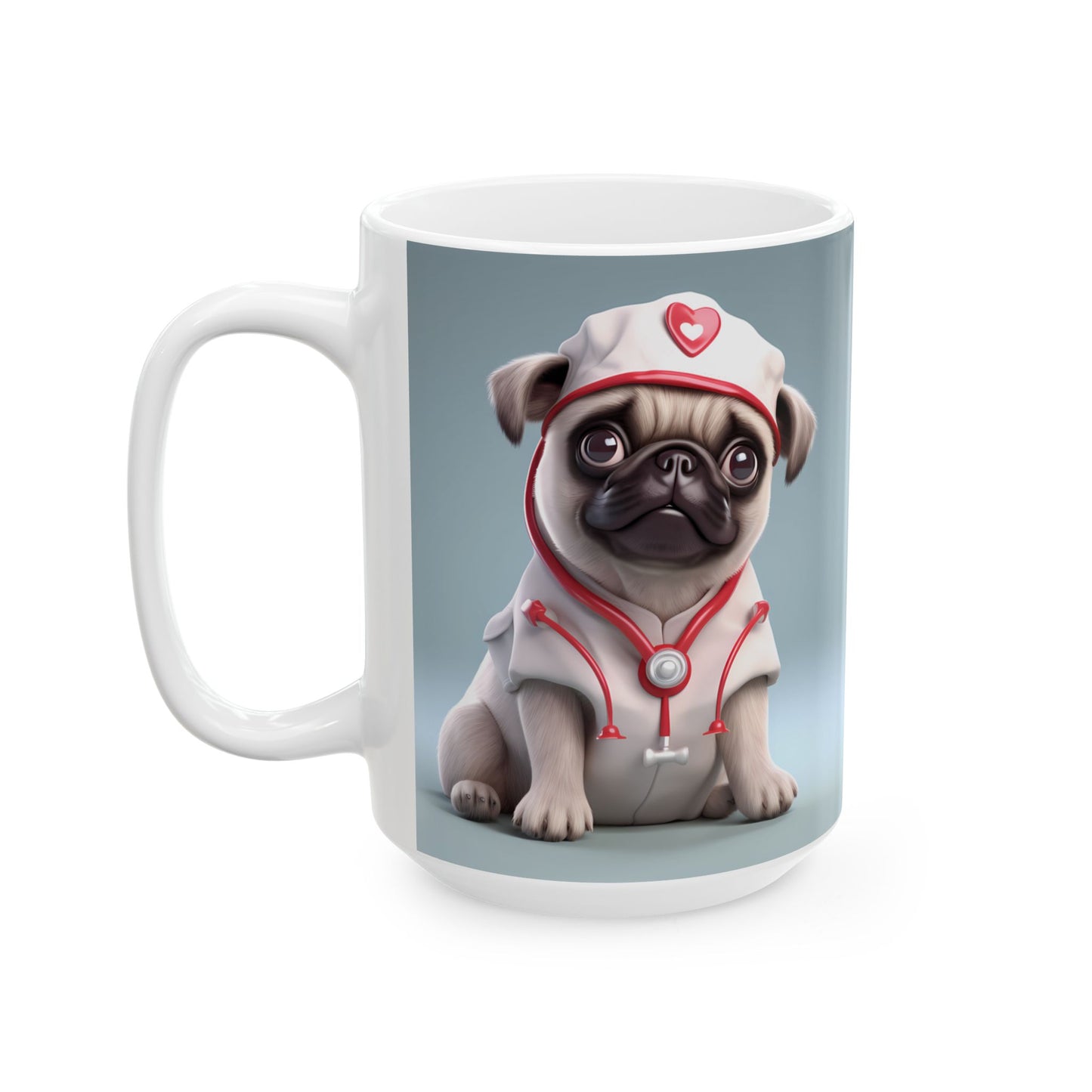Nurse Pug Mug
