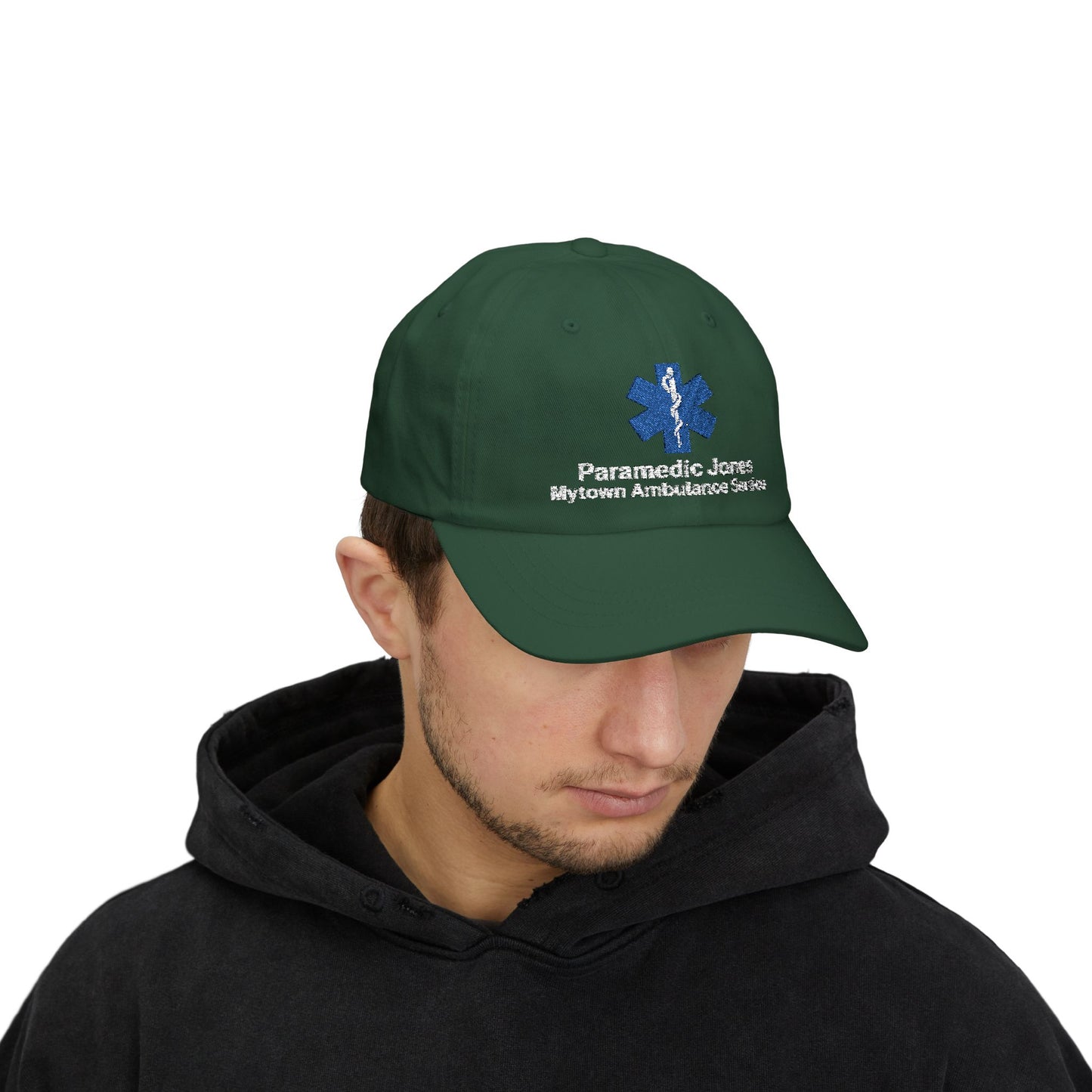 Custom Star of Life Baseball Cap