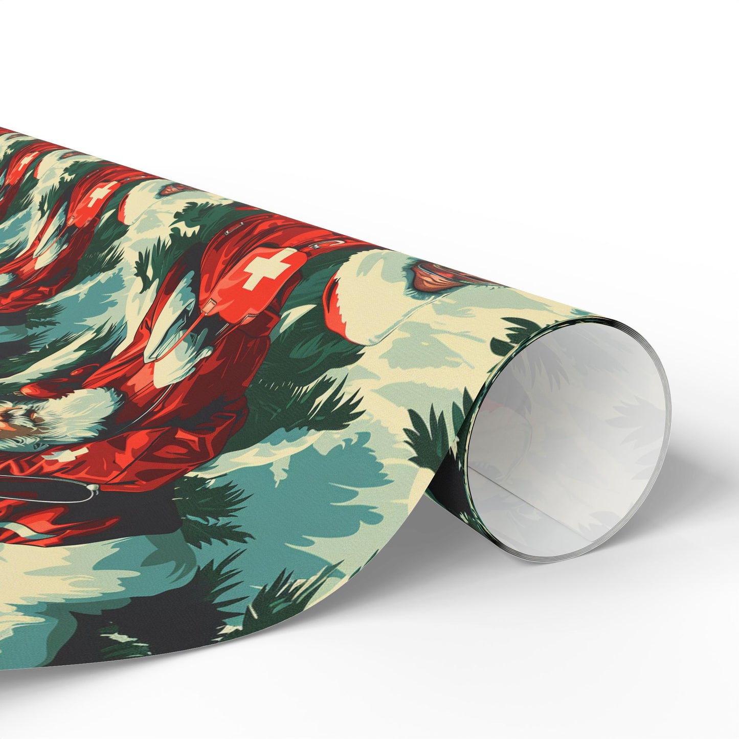 Doctor Santa Wrapping Paper