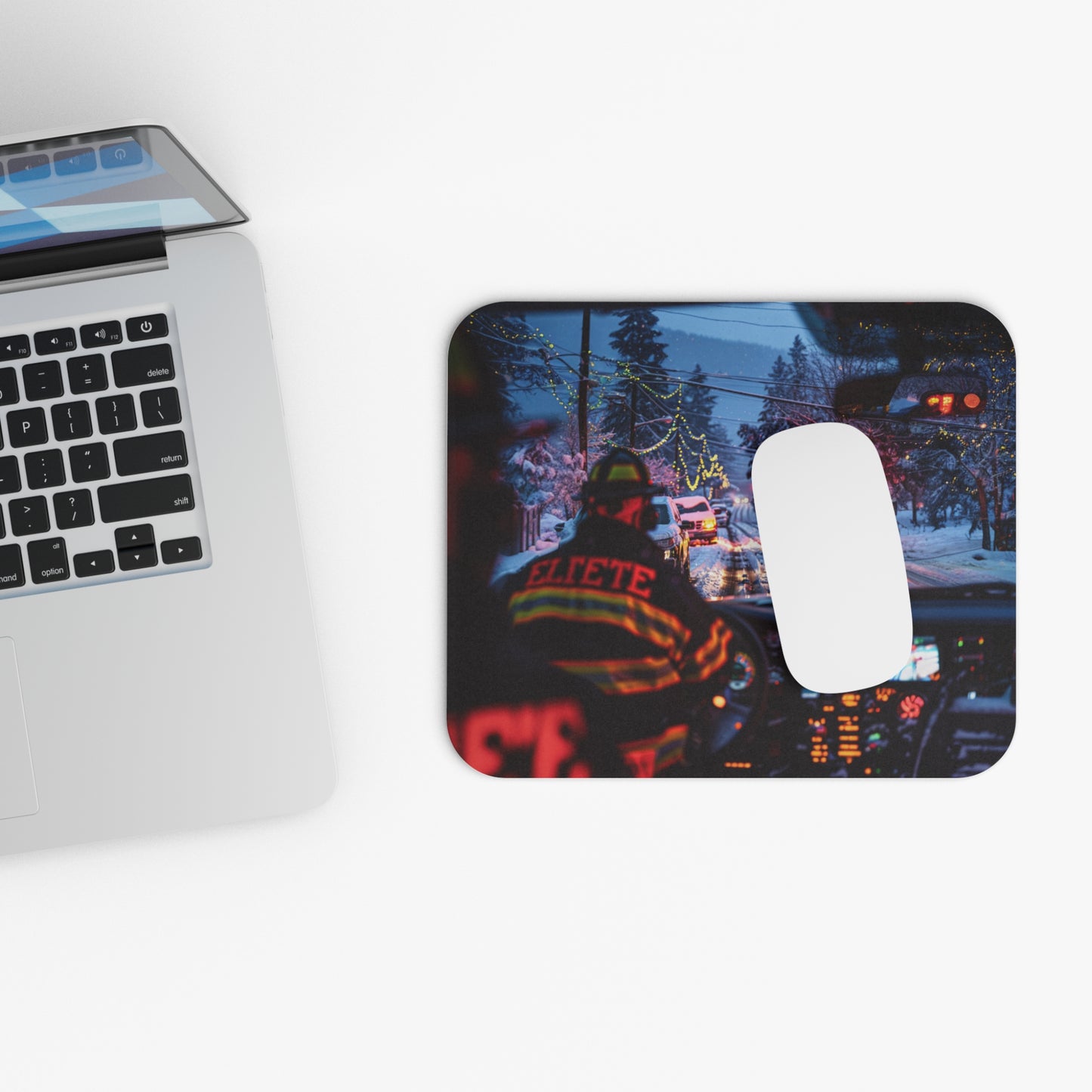 Fire Response Mouse Pad