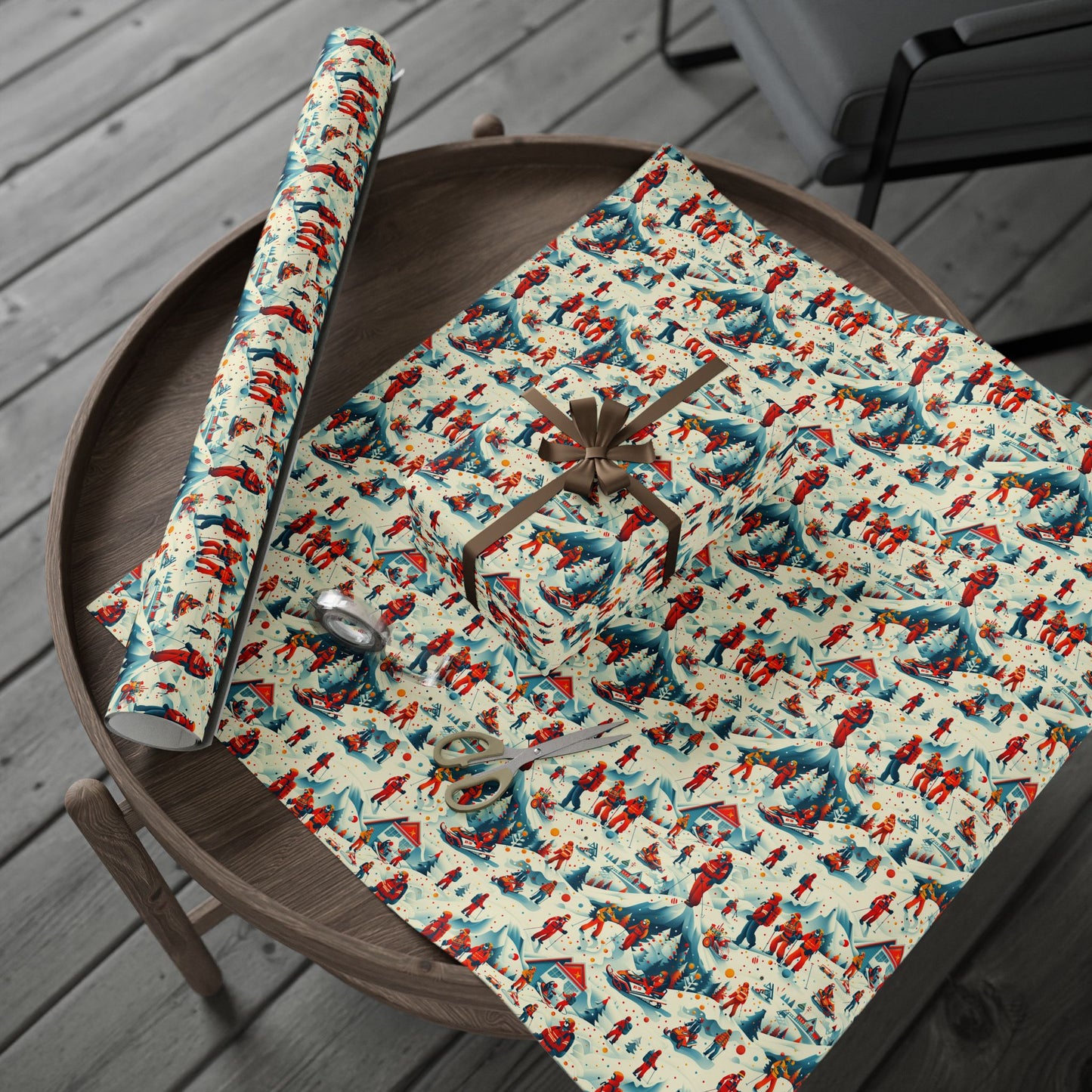 Search & Rescue Wrapping Paper
