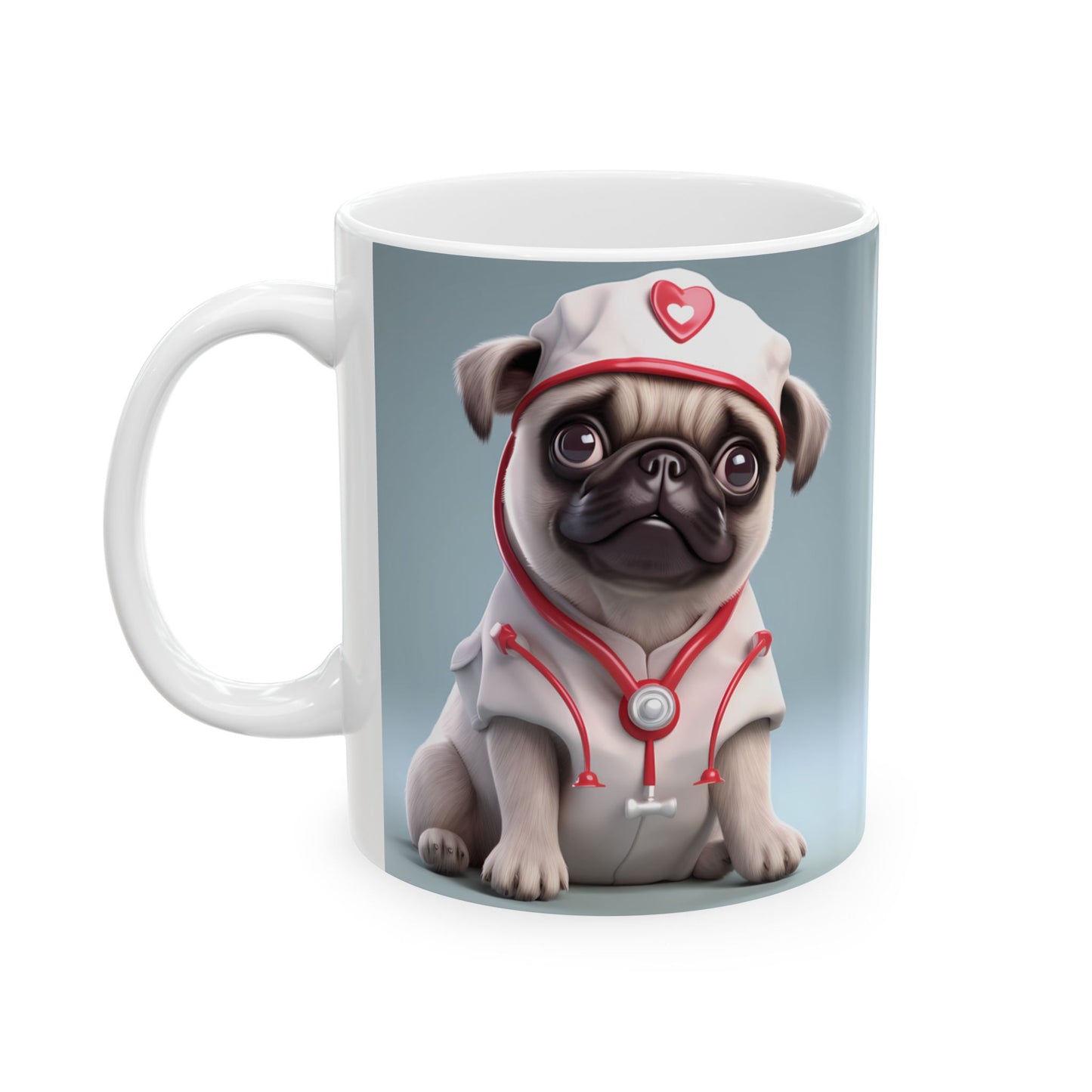 Nurse Pug Mug
