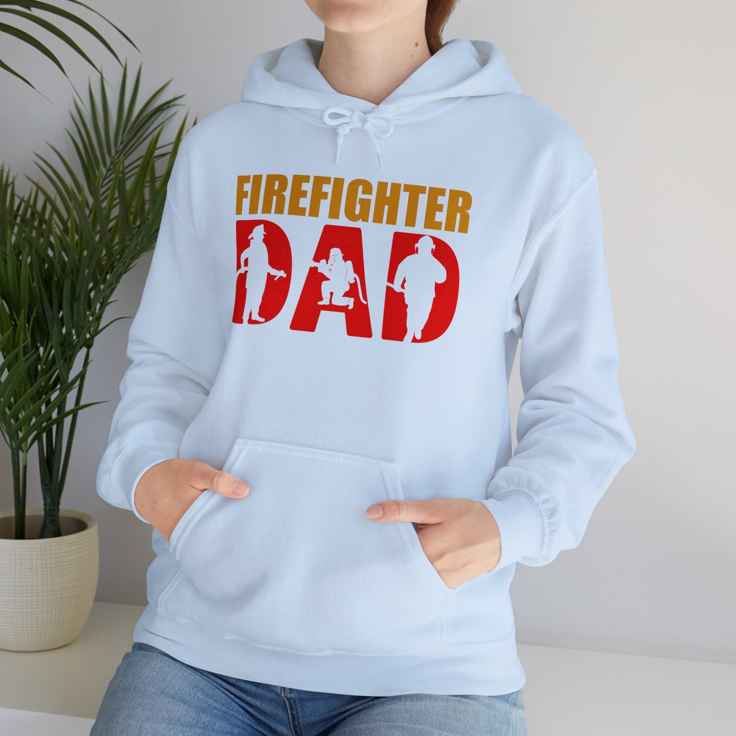 Firefighter Dad Hoodie