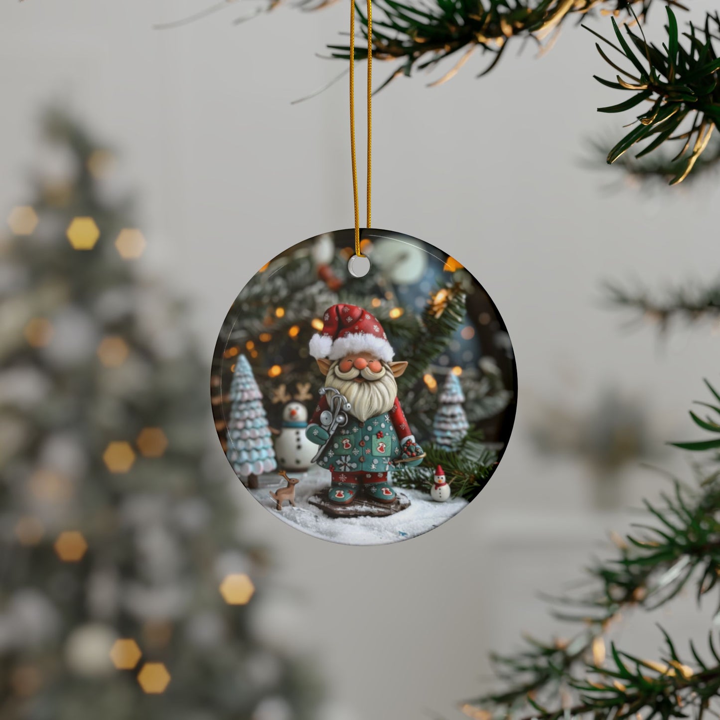 Dr. Gnome Ornament